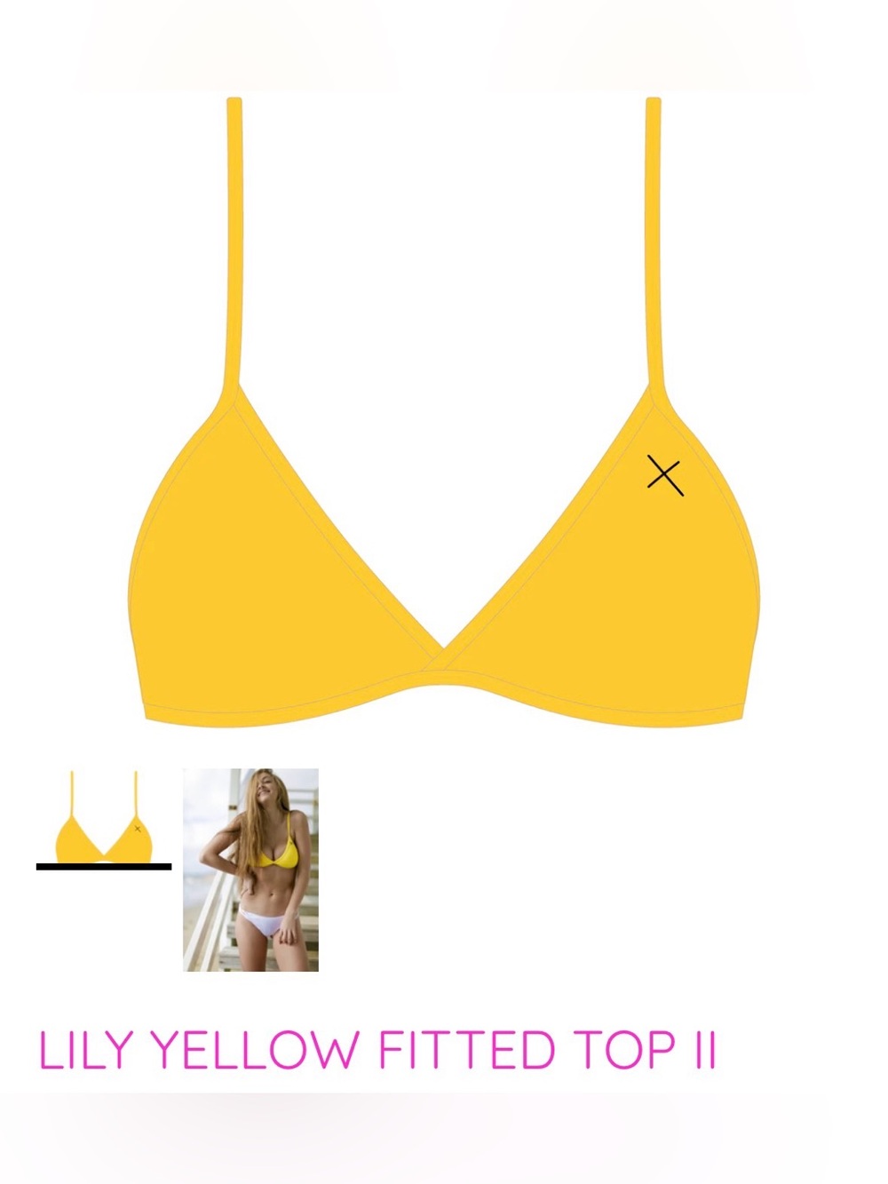 Boutine LA Bikini Top